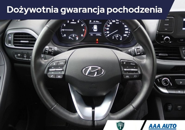 Hyundai I30 cena 68000 przebieg: 31592, rok produkcji 2022 z Dobiegniew małe 254